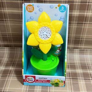 Sunflower Bubble Blower - Yellow and Green